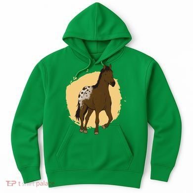 Farm Horse Running Hoodie
