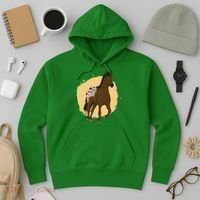 Farm Horse Running Hoodie thumb 3