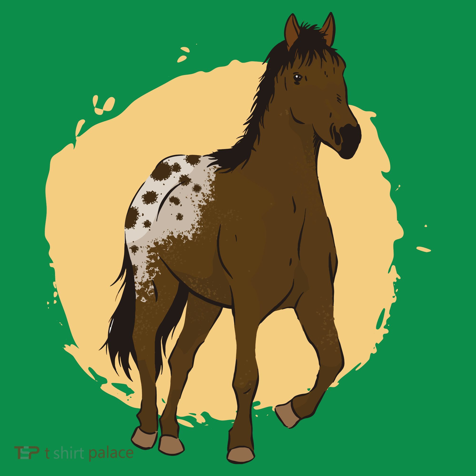 Farm Horse Running Sweatshirt