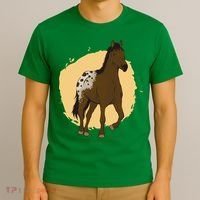 Farm Horse Running T-Shirt thumb 3
