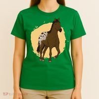 Farm Horse Running T-Shirt thumb 4