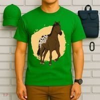 Farm Horse Running T-Shirt thumb 6