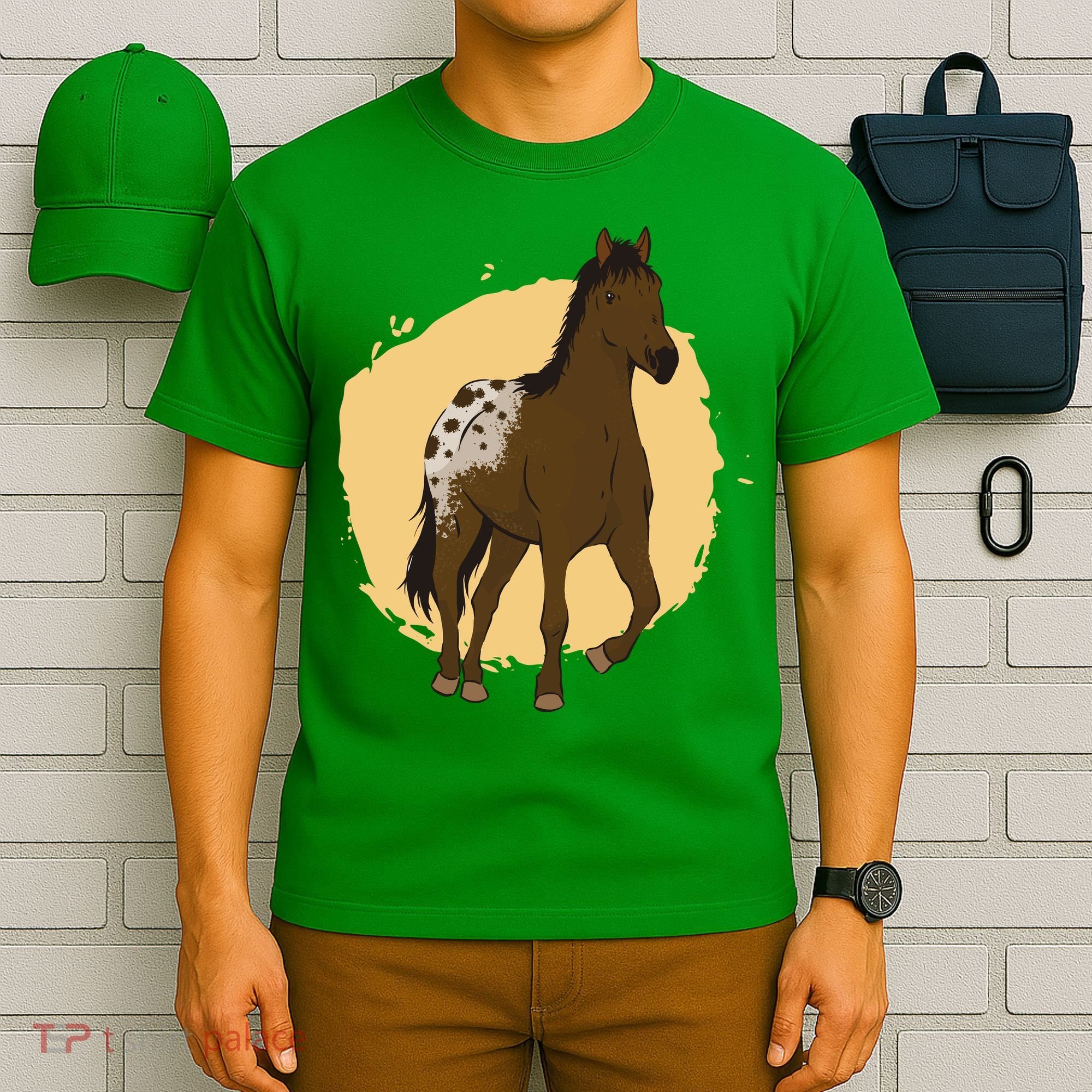 Farm Horse Running T-Shirt