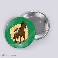 Farm Horse Running Button thumb 0