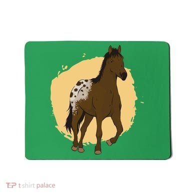 Farm Horse Running Mousepad