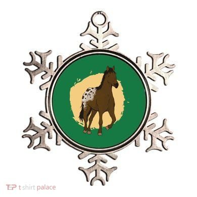 Farm Horse Running Ornament
