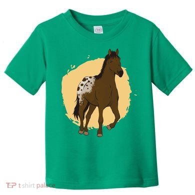 Farm Horse Running Toddler T-Shirt
