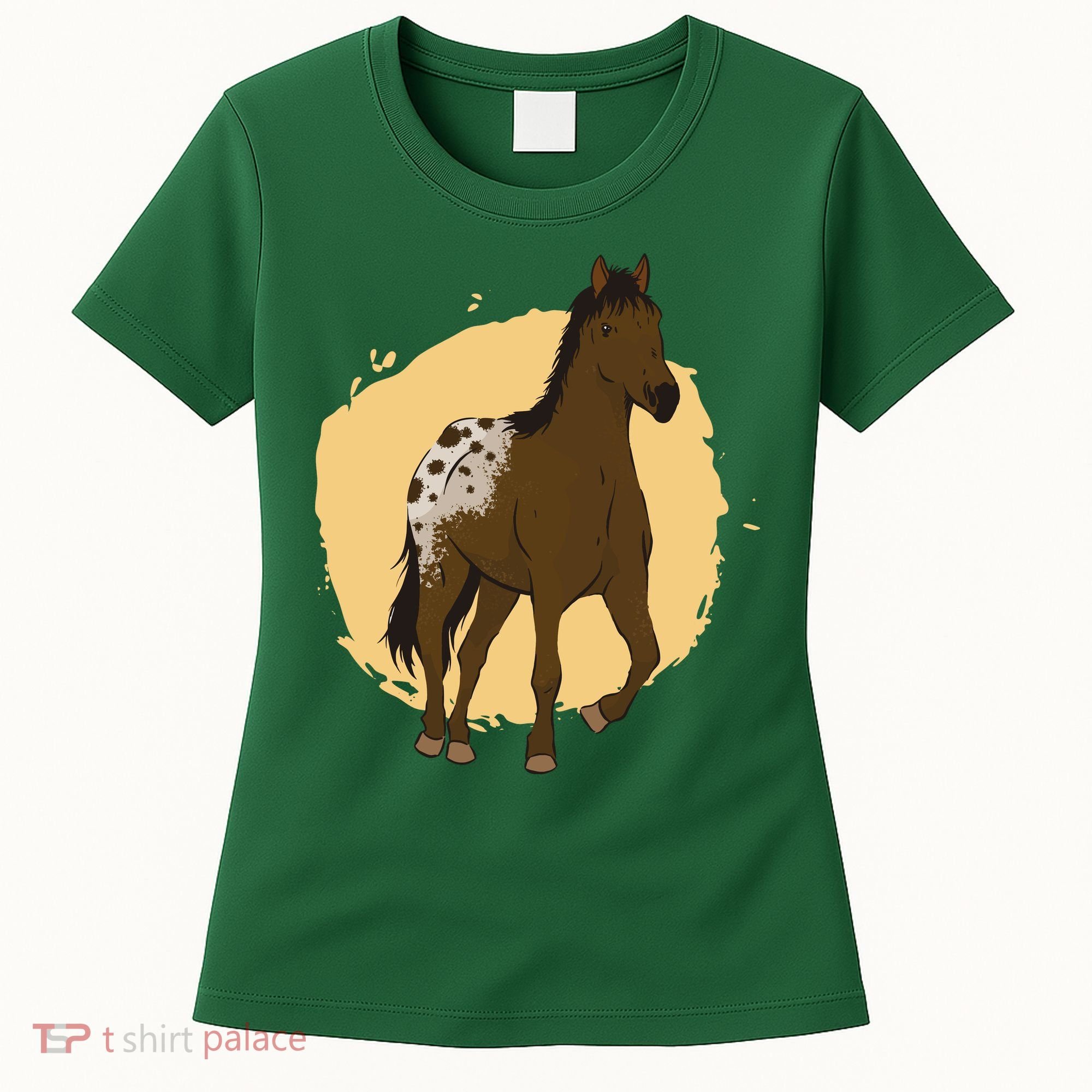 Farm Horse Running Women's T-Shirt