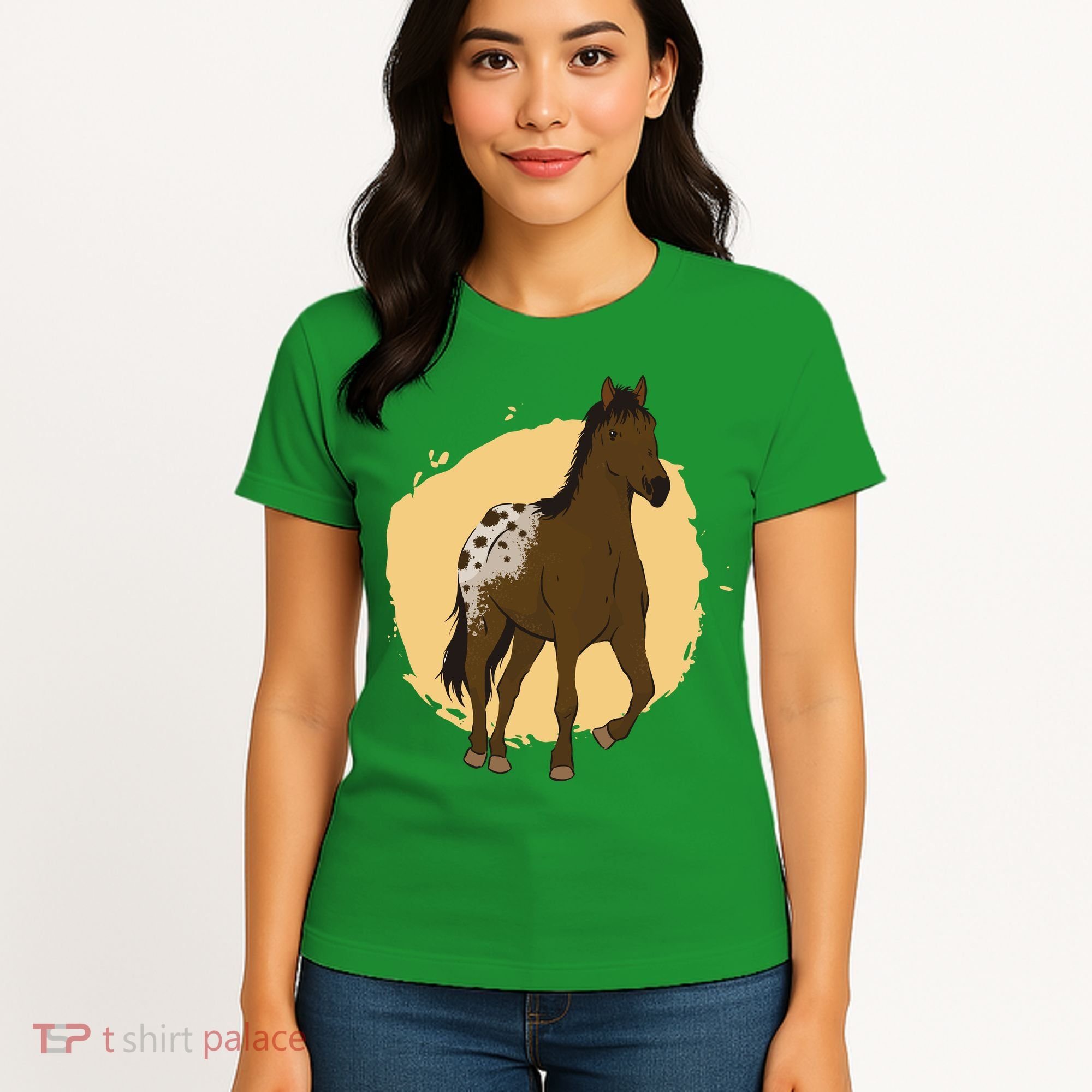 Farm Horse Running Women's T-Shirt