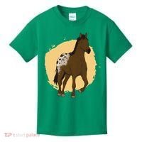 Farm Horse Running Kids T-Shirt thumb 0