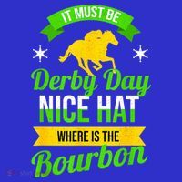 Funny Horse Racing It Must Be Derby Day KY Derby Horse Women's Tank Top thumb 5
