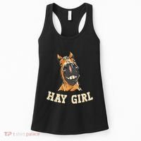 Funny Horseback Riding Equestrian Funny Horse Women's Tank Top thumb 0