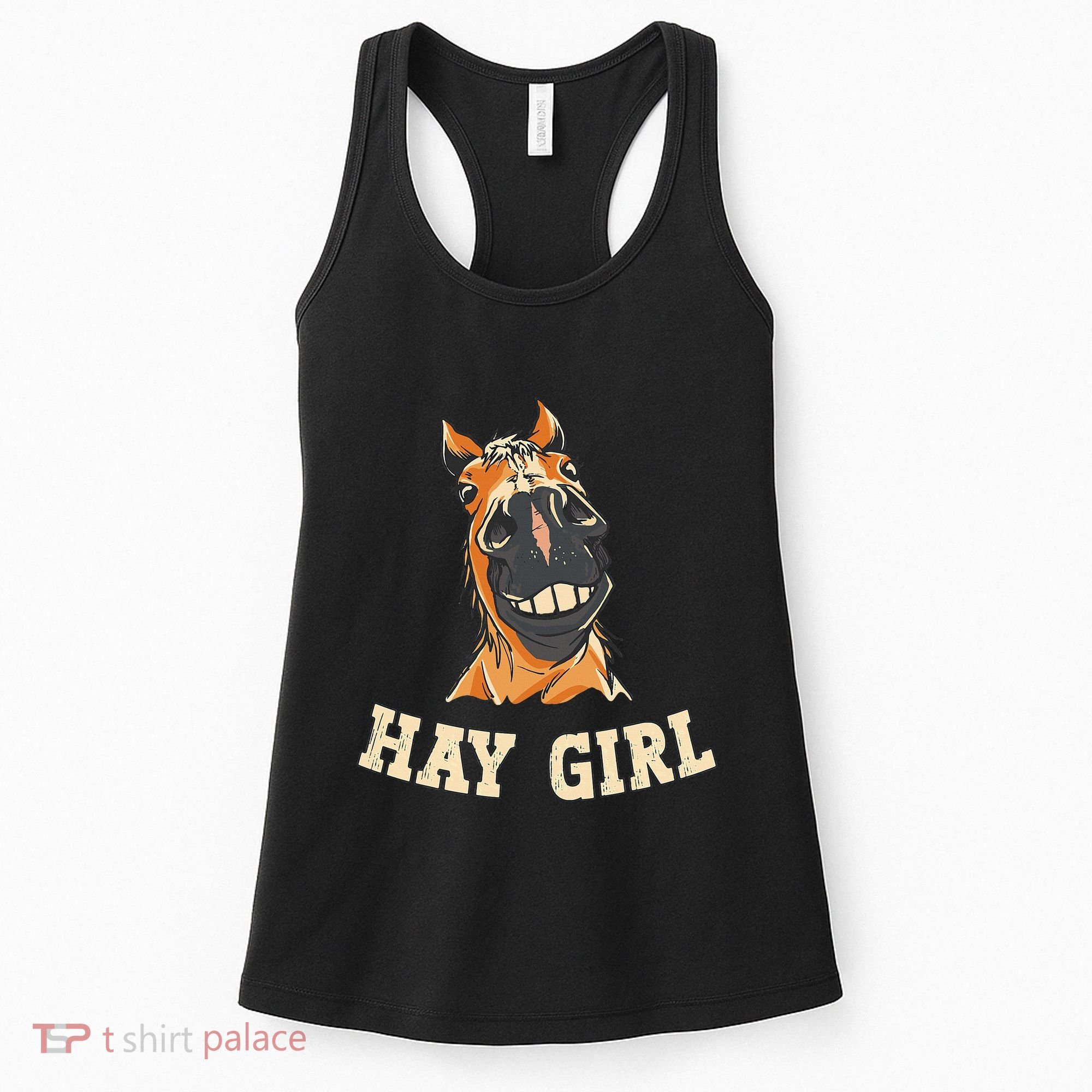 Funny Horseback Riding Equestrian Funny Horse Women's Tank Top