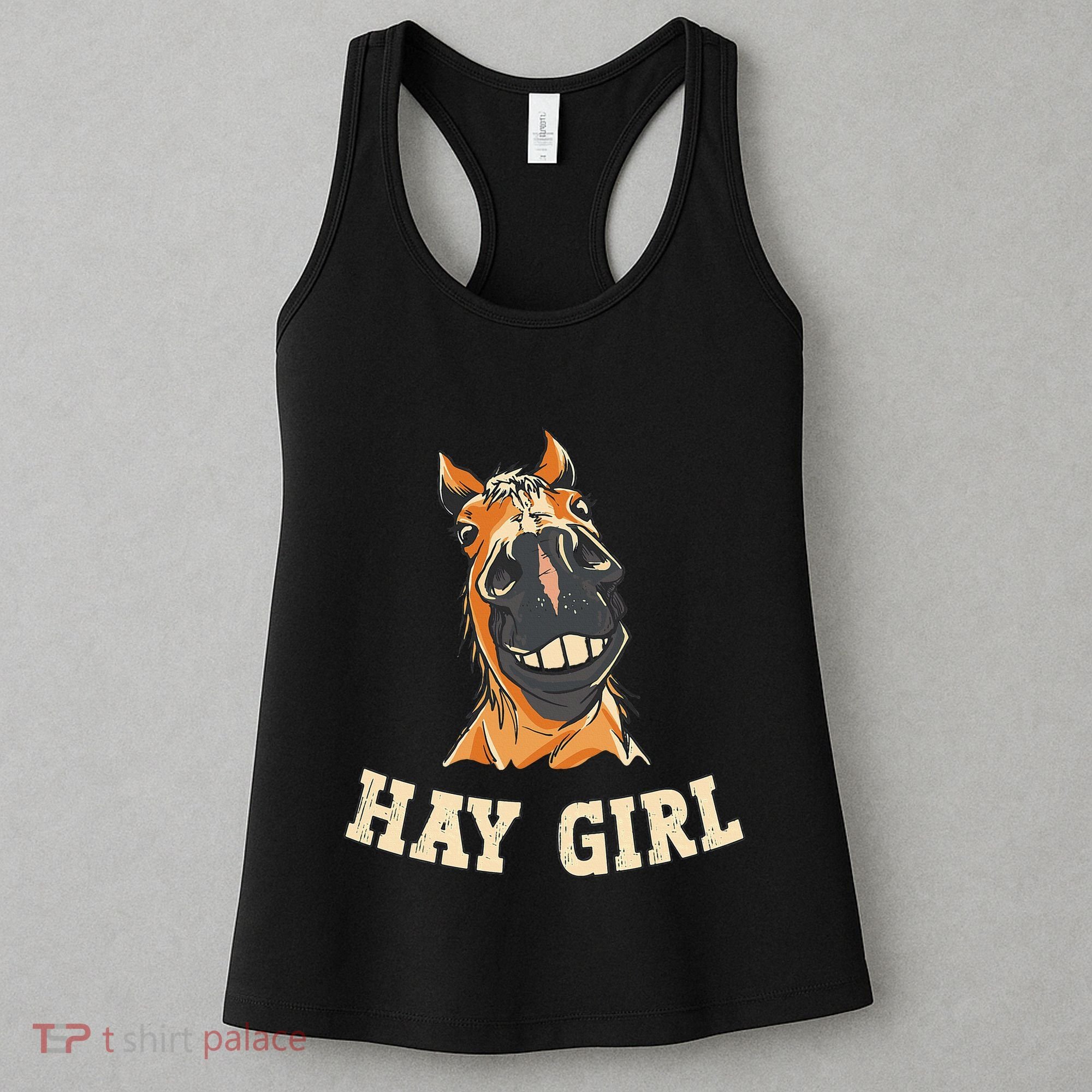 Funny Horseback Riding Equestrian Funny Horse Women's Tank Top