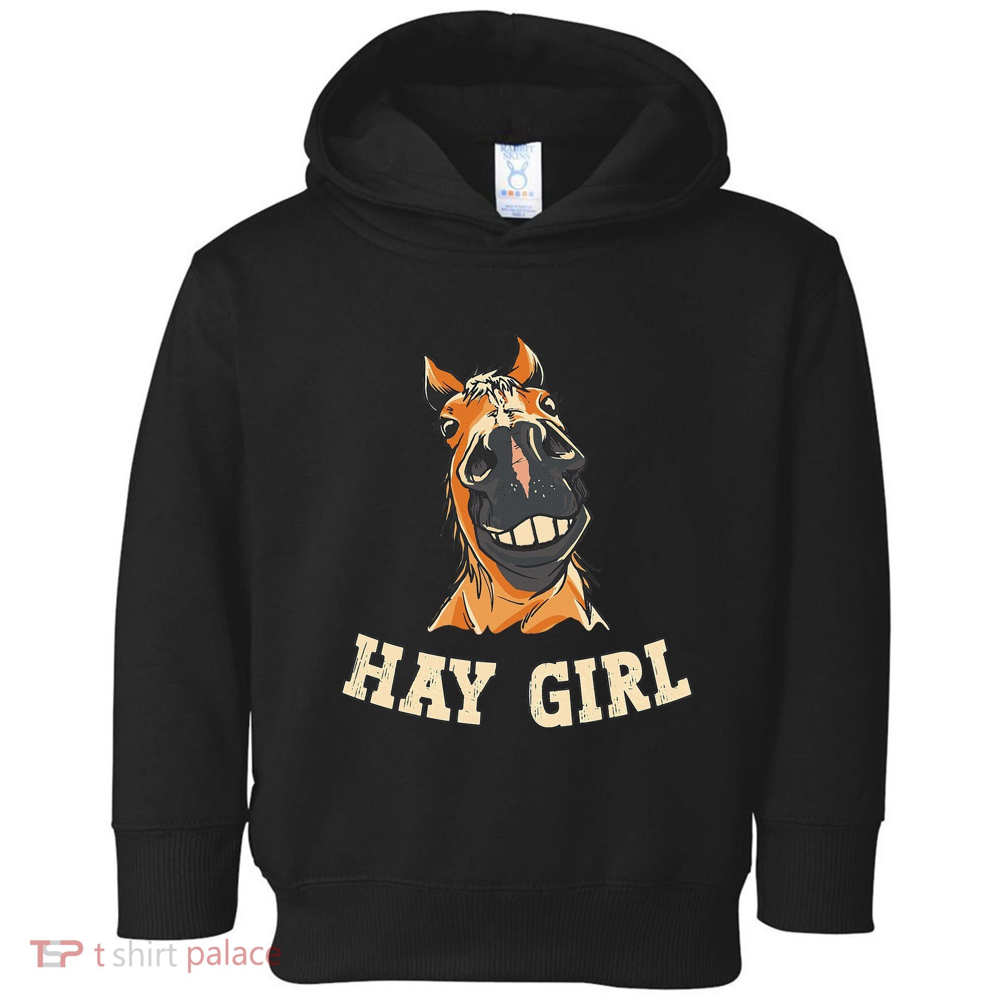 Funny Horseback Riding Equestrian Funny Horse Toddler Hoodie