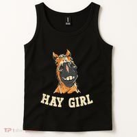 Funny Horseback Riding Equestrian Funny Horse Tank Top thumb 2