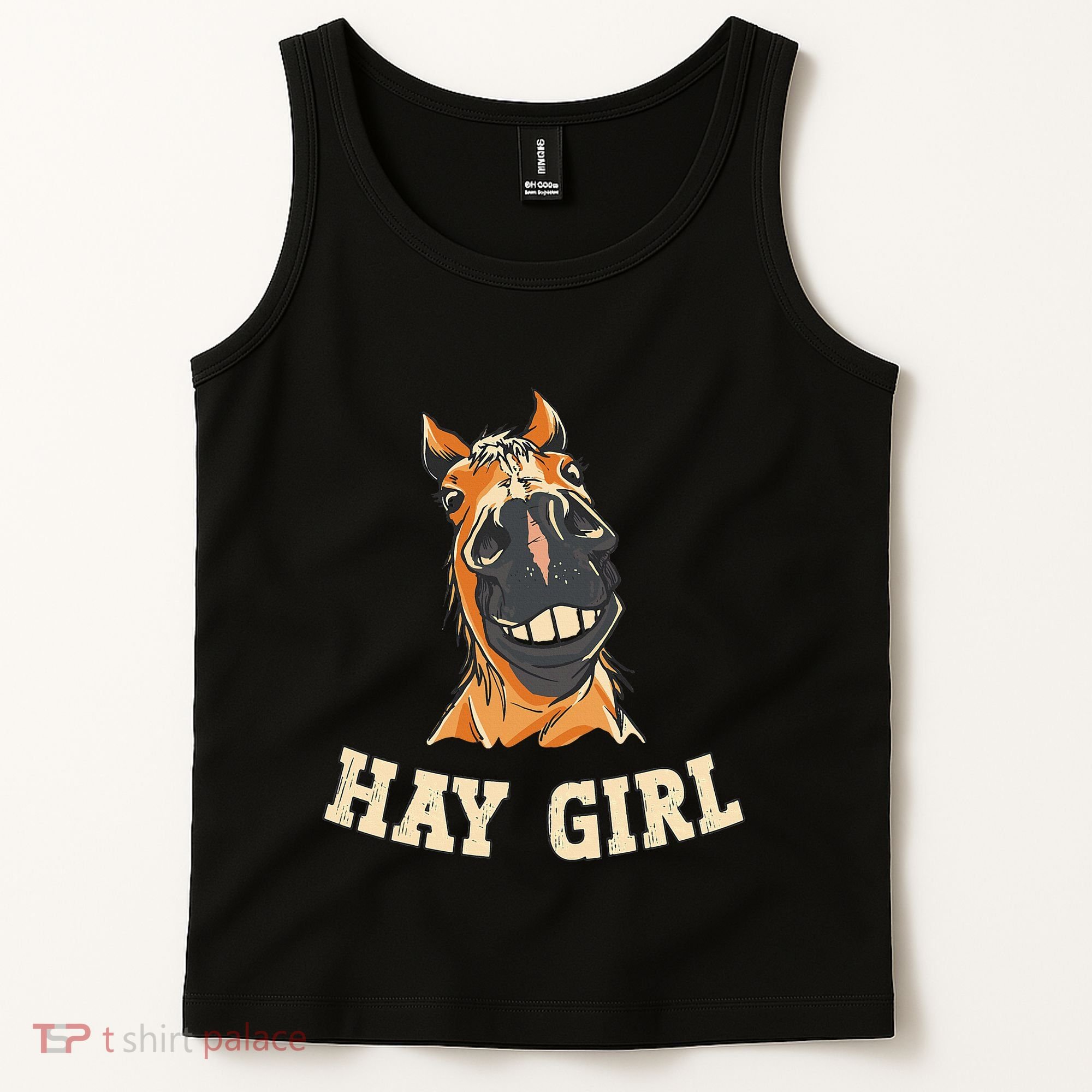Funny Horseback Riding Equestrian Funny Horse Tank Top