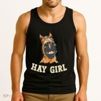Funny Horseback Riding Equestrian Funny Horse Tank Top thumb 3