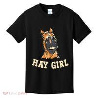 Funny Horseback Riding Equestrian Funny Horse Kids T-Shirt thumb 0