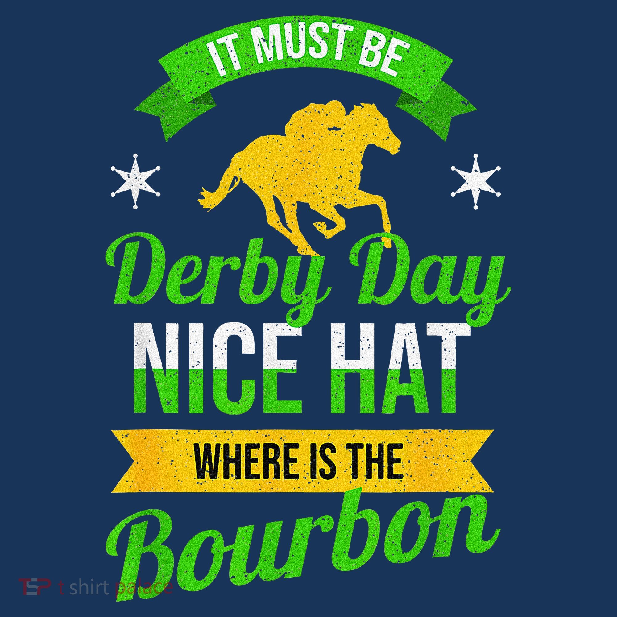 Funny Horse Racing It Must Be Derby Day Ky Derby Horse Kids Sweatshirt