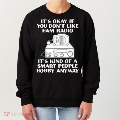 Funny Ham Radio Operator Radio Amateur Morse Hobby Code Women's Sweatshirt