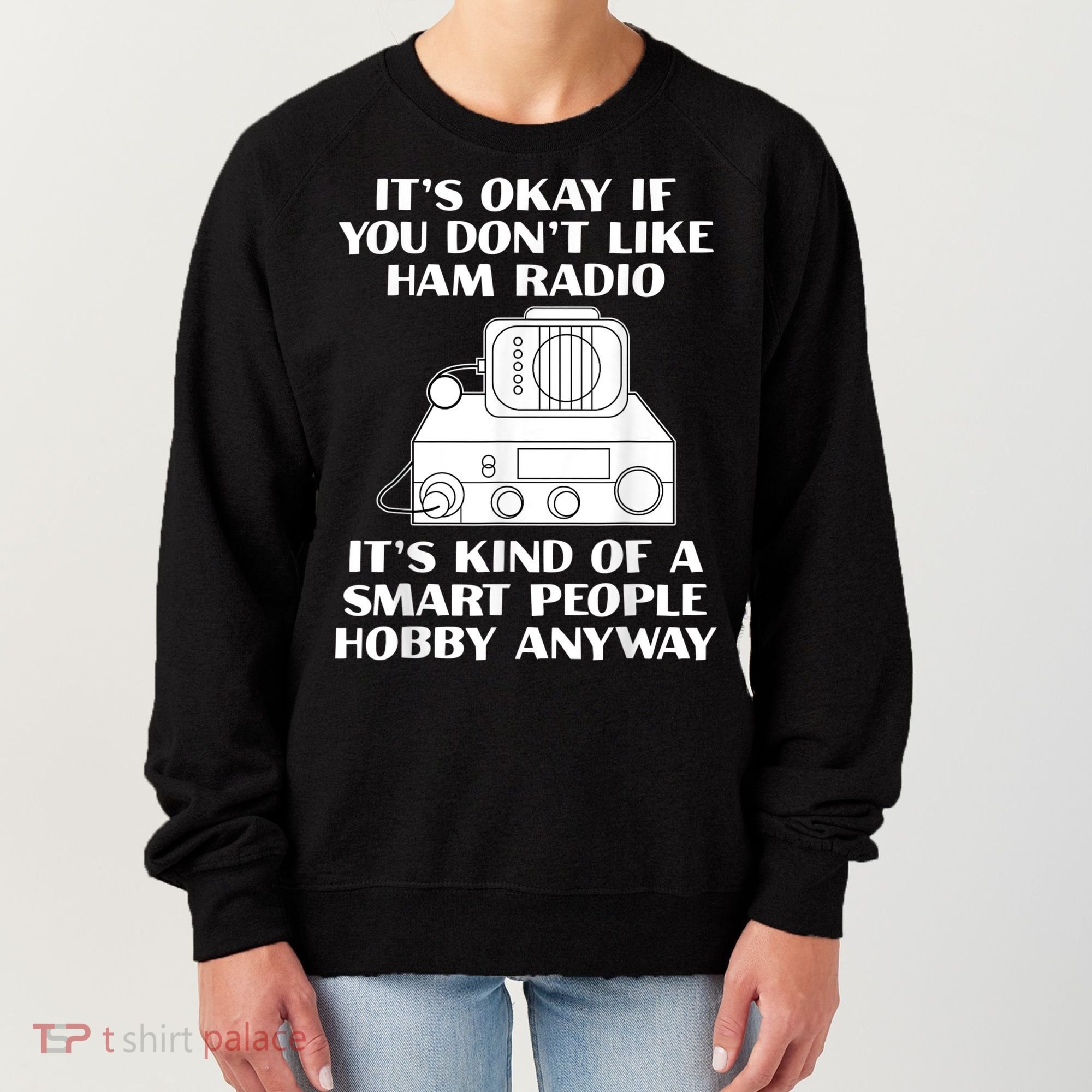Funny Ham Radio Operator Radio Amateur Morse Hobby Code Women's Sweatshirt