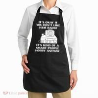 Funny Ham Radio Operator Radio Amateur Morse Hobby Code Apron thumb 2