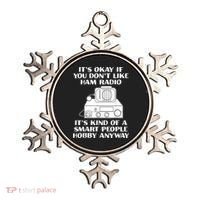 Funny Ham Radio Operator Radio Amateur Morse Hobby Code Ornament thumb 0