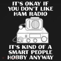 Funny Ham Radio Operator Radio Amateur Morse Hobby Code Ornament thumb 1