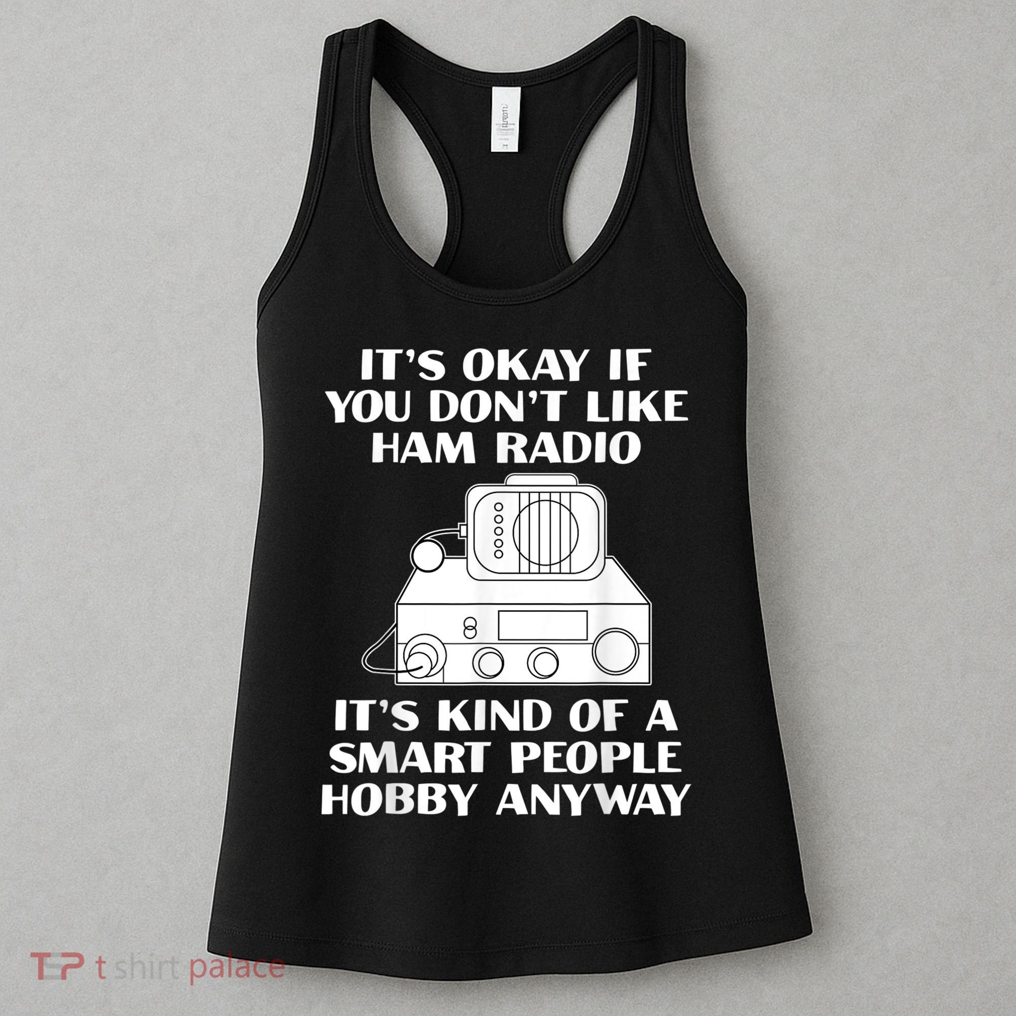 Funny Ham Radio Operator Radio Amateur Morse Hobby Code Women's Tank Top