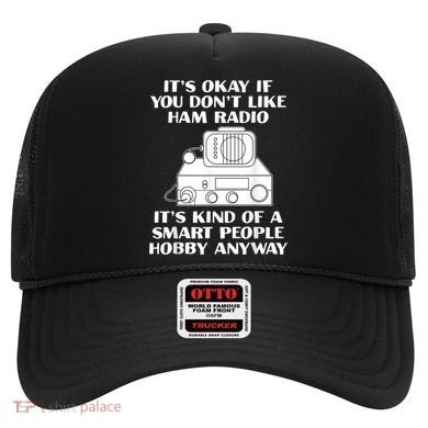 Funny Ham Radio Operator Radio Amateur Morse Hobby Code Hat
