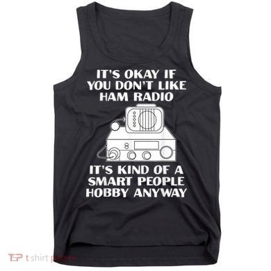 Funny Ham Radio Operator Radio Amateur Morse Hobby Code Tank Top