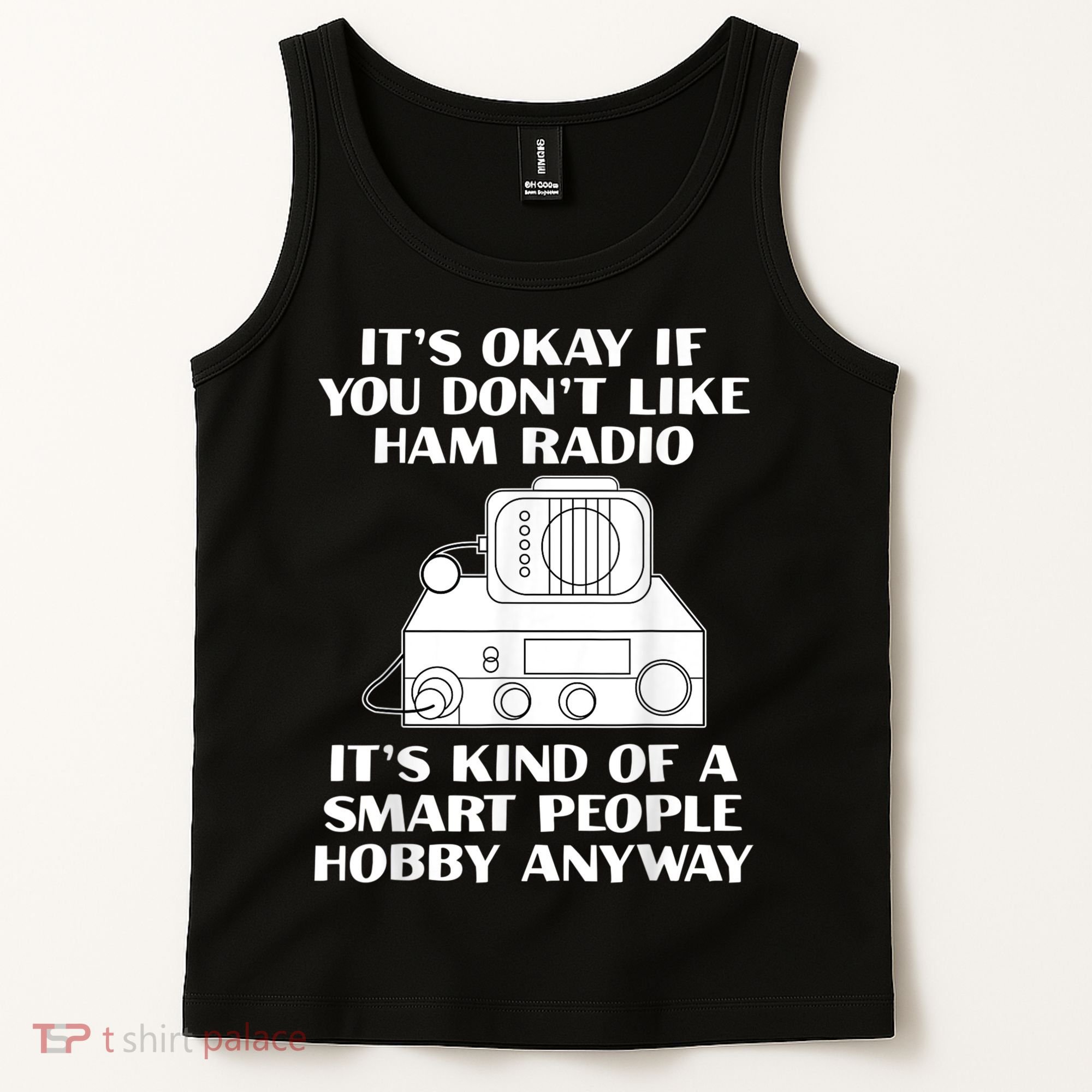 Funny Ham Radio Operator Radio Amateur Morse Hobby Code Tank Top