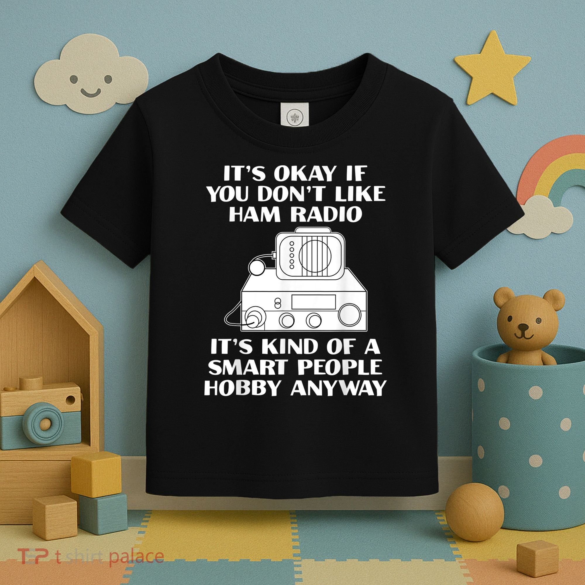 Funny Ham Radio Operator Radio Amateur Morse Hobby Code Toddler T-Shirt
