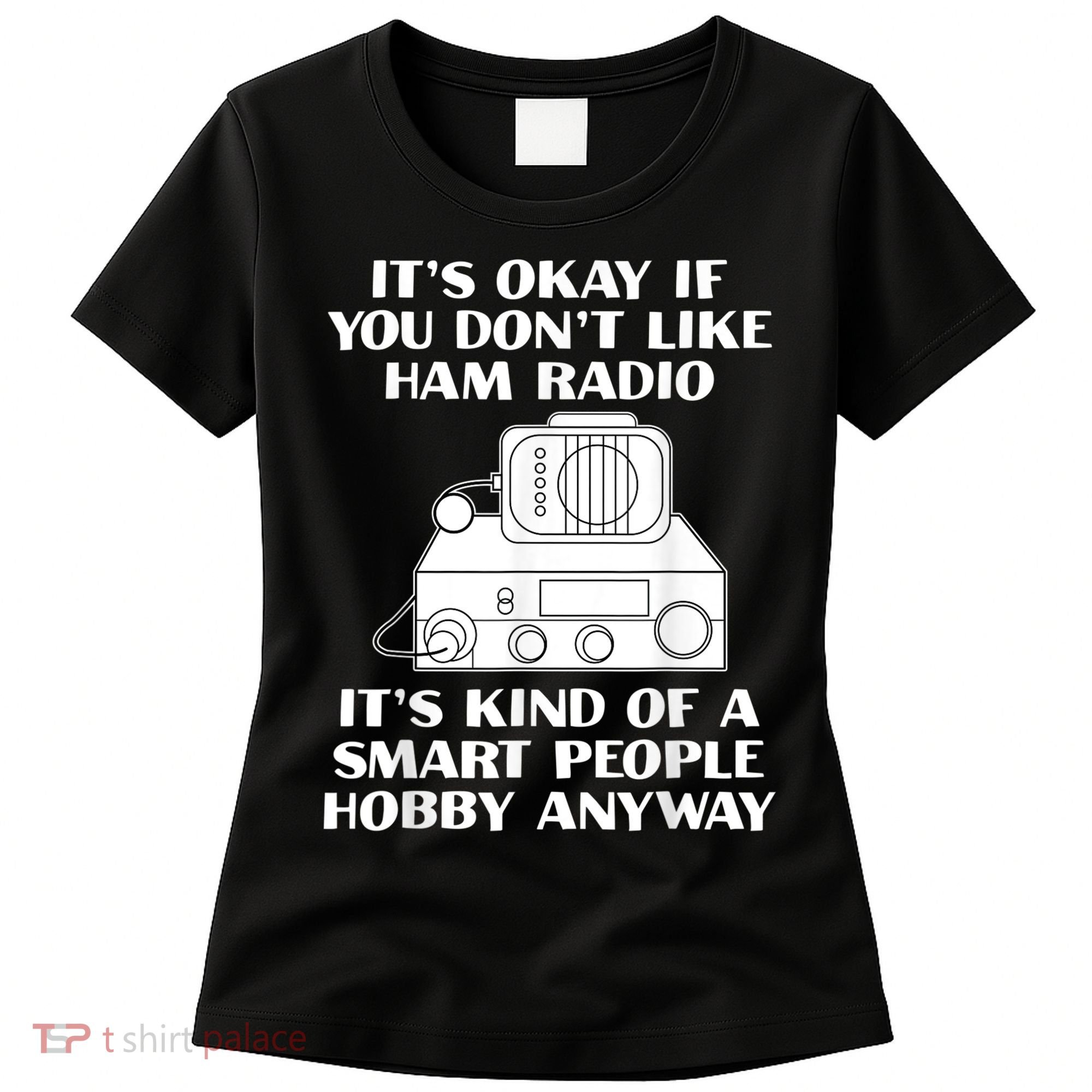 Funny Ham Radio Operator Radio Amateur Morse Hobby Code Women's T-Shirt