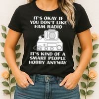 Funny Ham Radio Operator Radio Amateur Morse Hobby Code Women's T-Shirt thumb 2