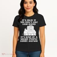 Funny Ham Radio Operator Radio Amateur Morse Hobby Code Women's T-Shirt thumb 4