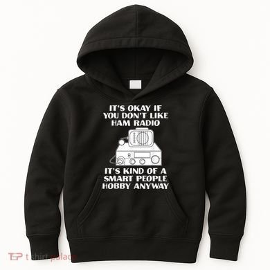 Funny Ham Radio Operator Radio Amateur Morse Hobby Code Kids Hoodie