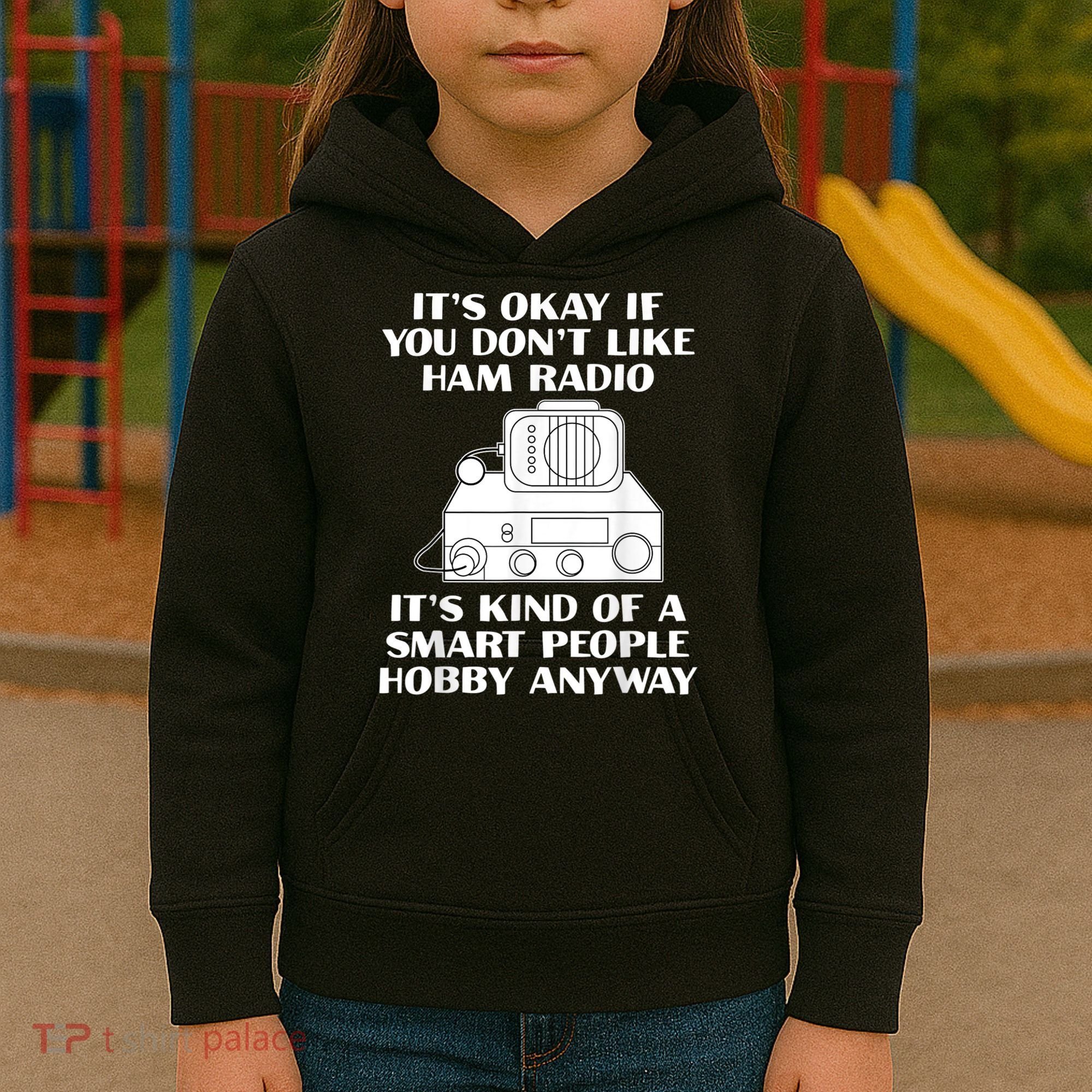 Funny Ham Radio Operator Radio Amateur Morse Hobby Code Kids Hoodie