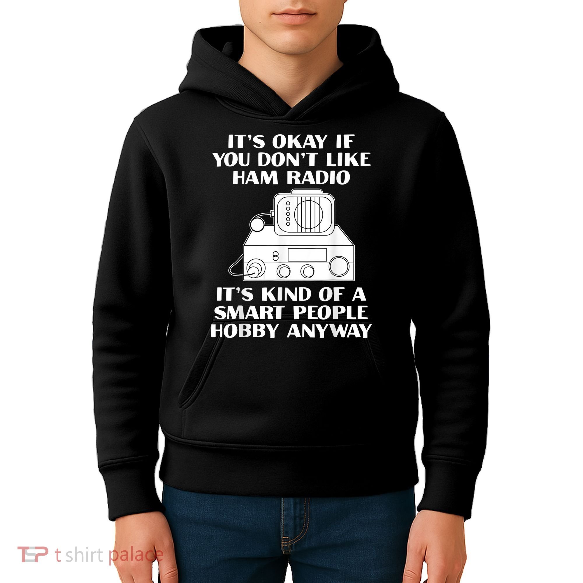 Funny Ham Radio Operator Radio Amateur Morse Hobby Code Kids Hoodie