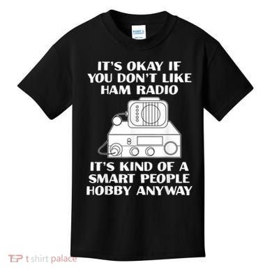 Funny Ham Radio Operator Radio Amateur Morse Hobby Code Kids T-Shirt