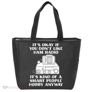 Funny Ham Radio Operator Radio Amateur Morse Hobby Code Tote Bag