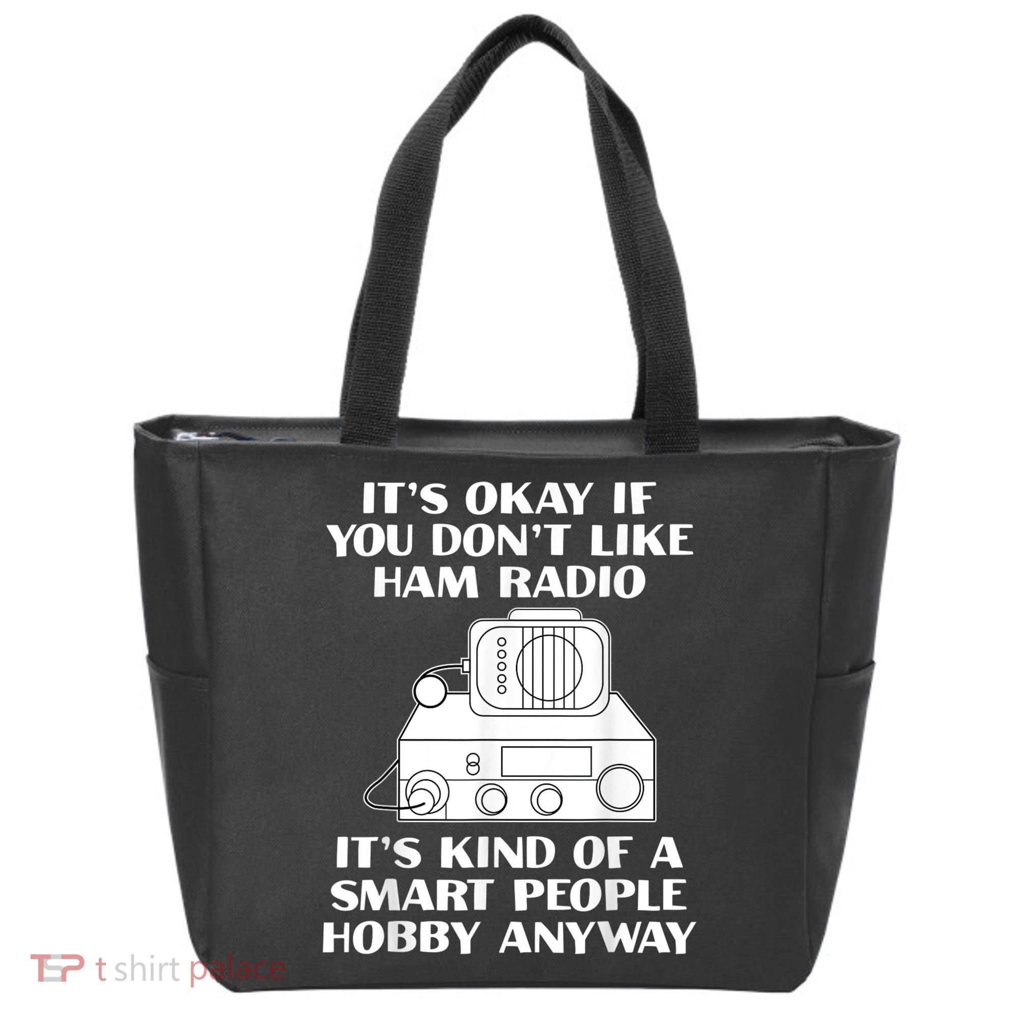 Funny Ham Radio Operator Radio Amateur Morse Hobby Code Tote Bag