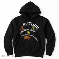 Future Herpetologist Reptiles And Amphibians Biology Insects Hoodie thumb 0