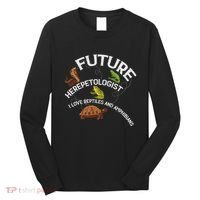 Future Herpetologist Reptiles And Amphibians Biology Insects Long Sleeve Shirt thumb 0