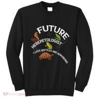 Future Herpetologist Reptiles And Amphibians Biology Insects Sweatshirt thumb 0