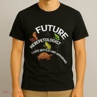 Future Herpetologist Reptiles And Amphibians Biology Insects T-Shirt thumb 3