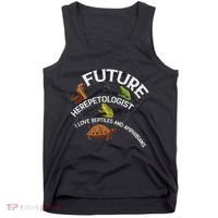 Future Herpetologist Reptiles And Amphibians Biology Insects Tank Top thumb 0