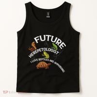 Future Herpetologist Reptiles And Amphibians Biology Insects Tank Top thumb 2