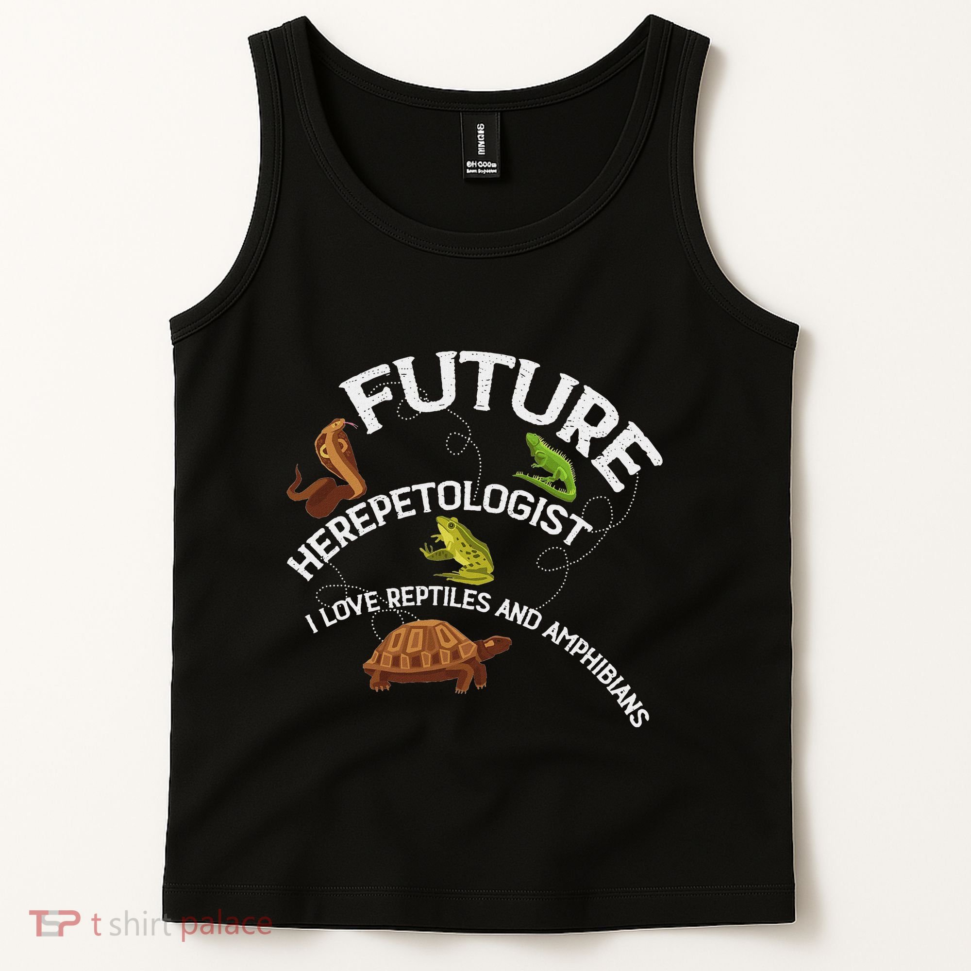 Future Herpetologist Reptiles And Amphibians Biology Insects Tank Top